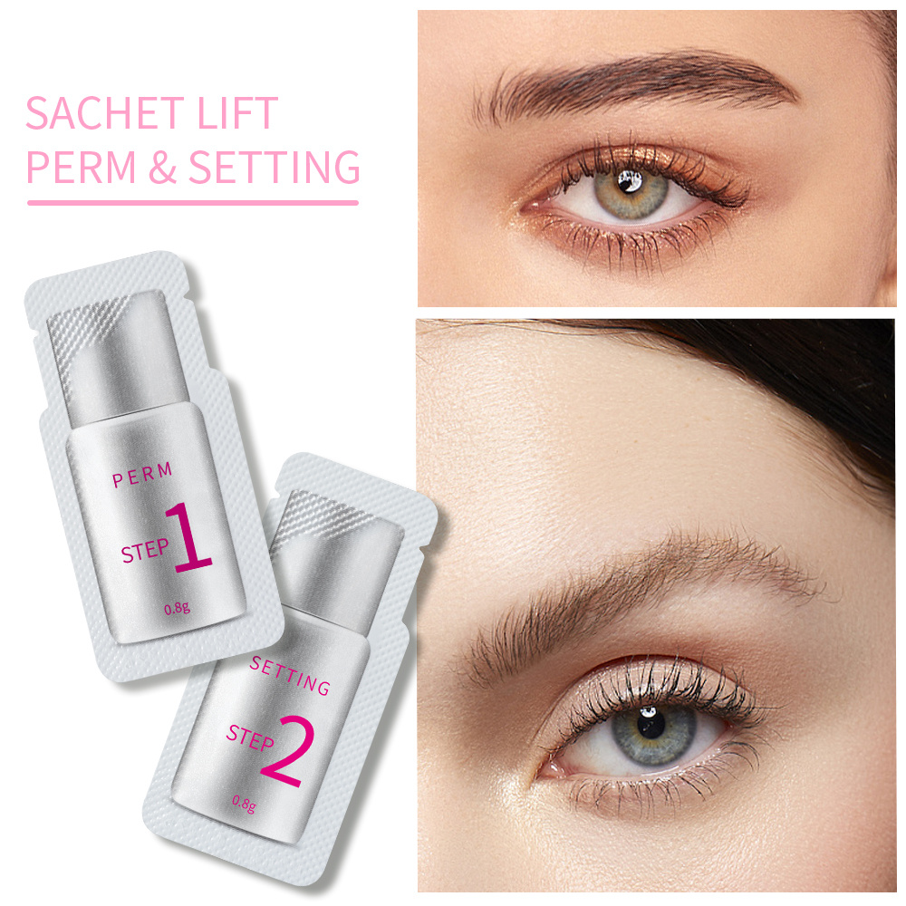 Byzono® Wimper Perm Sachets – 10-Delige Lash Lift Set voor Thuisgebruik