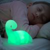 Dinosaurus LED-lamp Lightosaurus groen nachtlamp kind