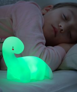Dinosaurus LED-lamp Lightosaurus groen nachtlamp kind