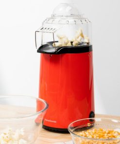 Hetelucht popcornpopper Popmar rood keuken