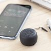 Mini draadloze Bluetooth speaker Miund zwart compact